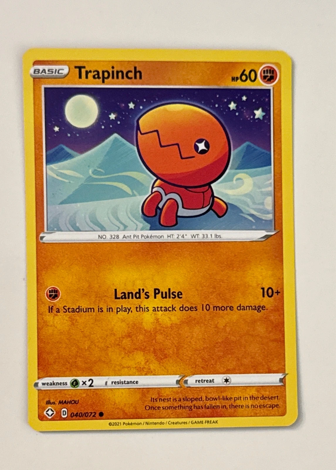 Trapinch - Evolving Skies #040/072