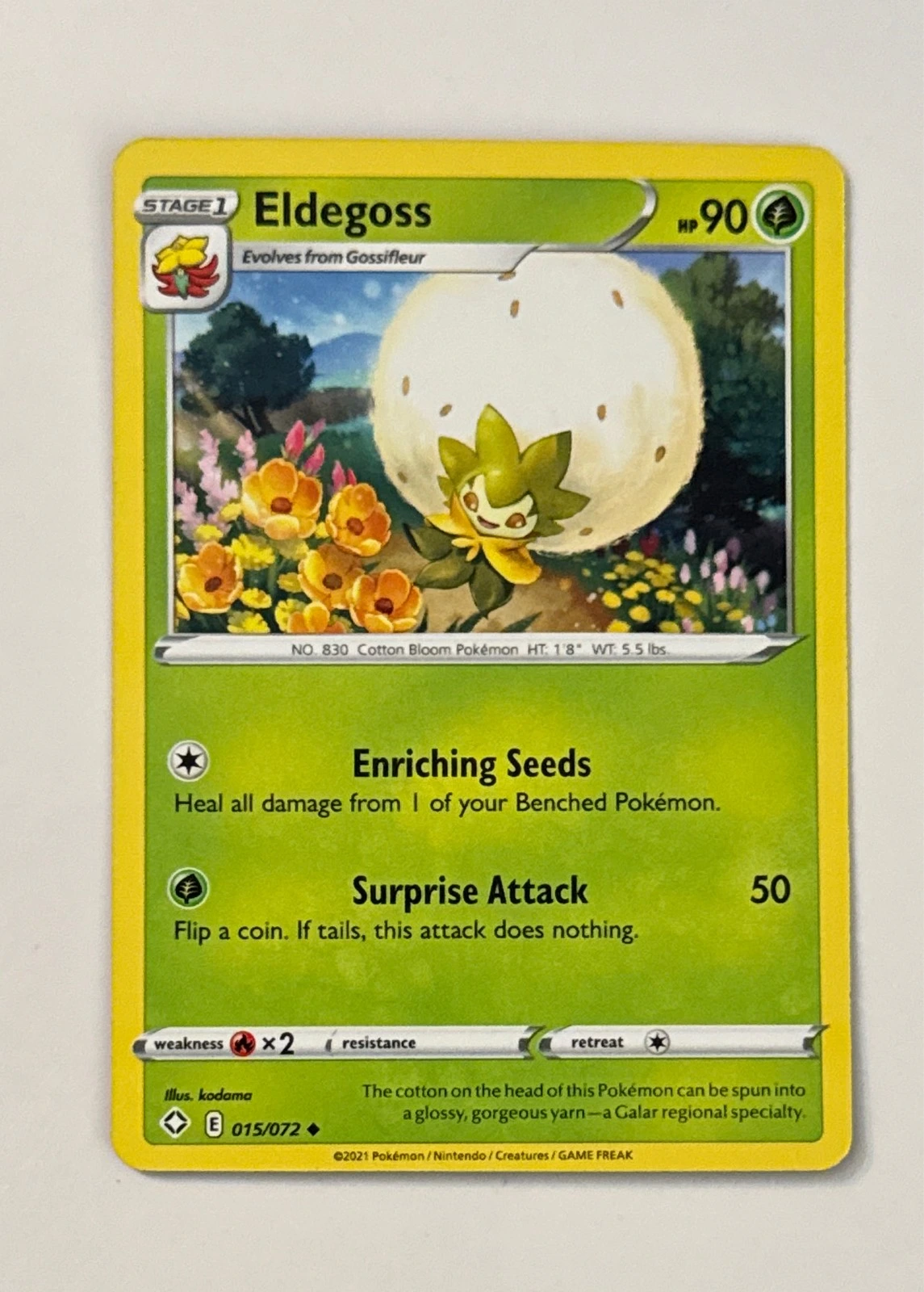 Eldegoss - Evolving Skies #015/203