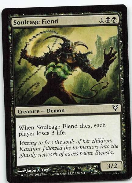 Soulcage Fiend - Avacyn Restored #120/244
