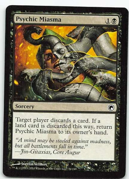 Psychic Miasma - Scars of Mirrodin #76/249