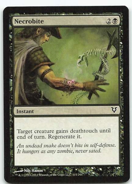 Necrobite - Avacyn Restored, Magic 2015 #115/244