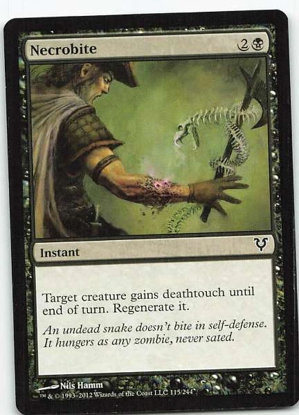 Necrobite - Avacyn Restored, Magic 2015 #115/244