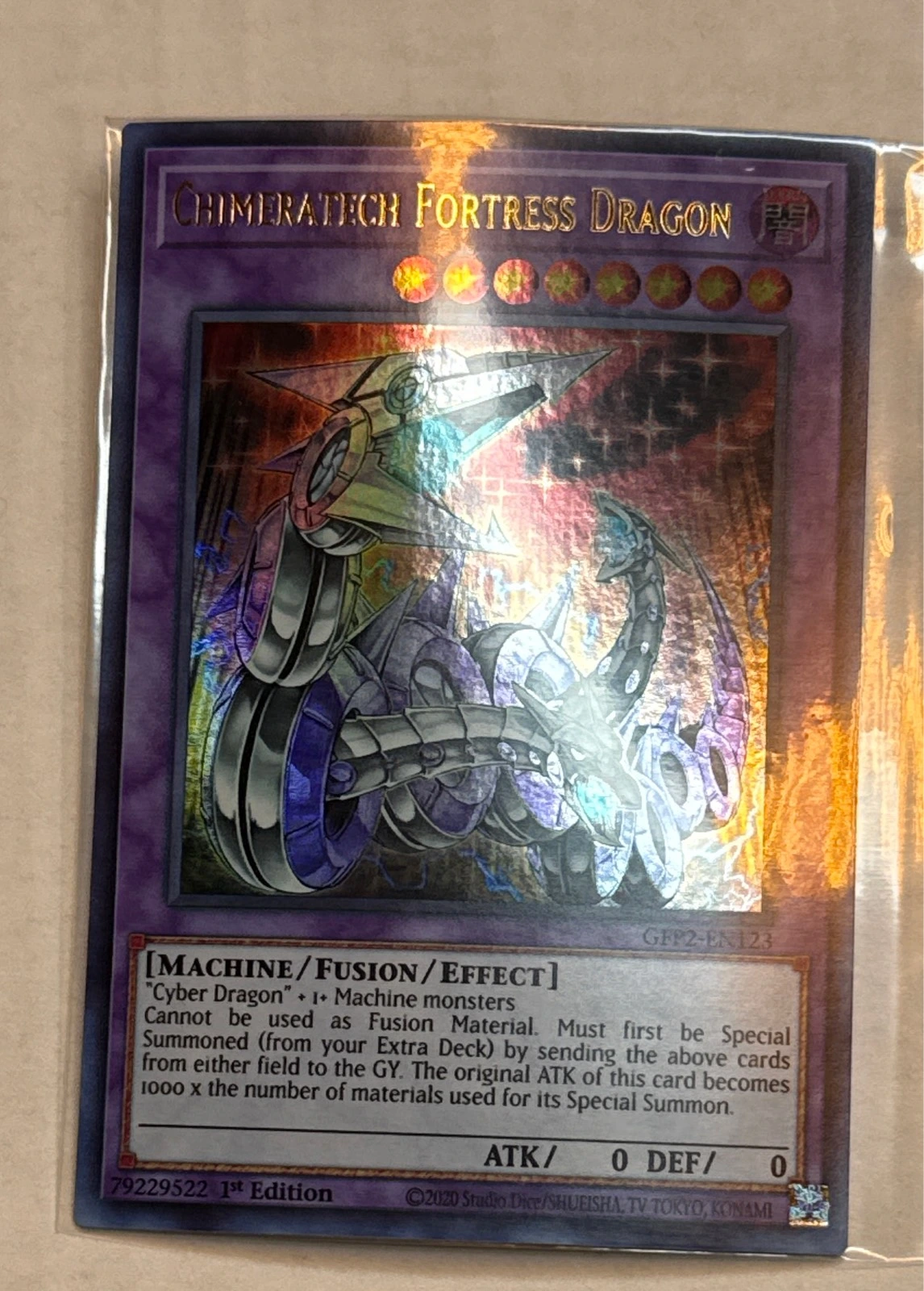 Chimeratech Fortress Dragon - Ghosts From the Past: The 2nd Haunting #GFP2-EN123