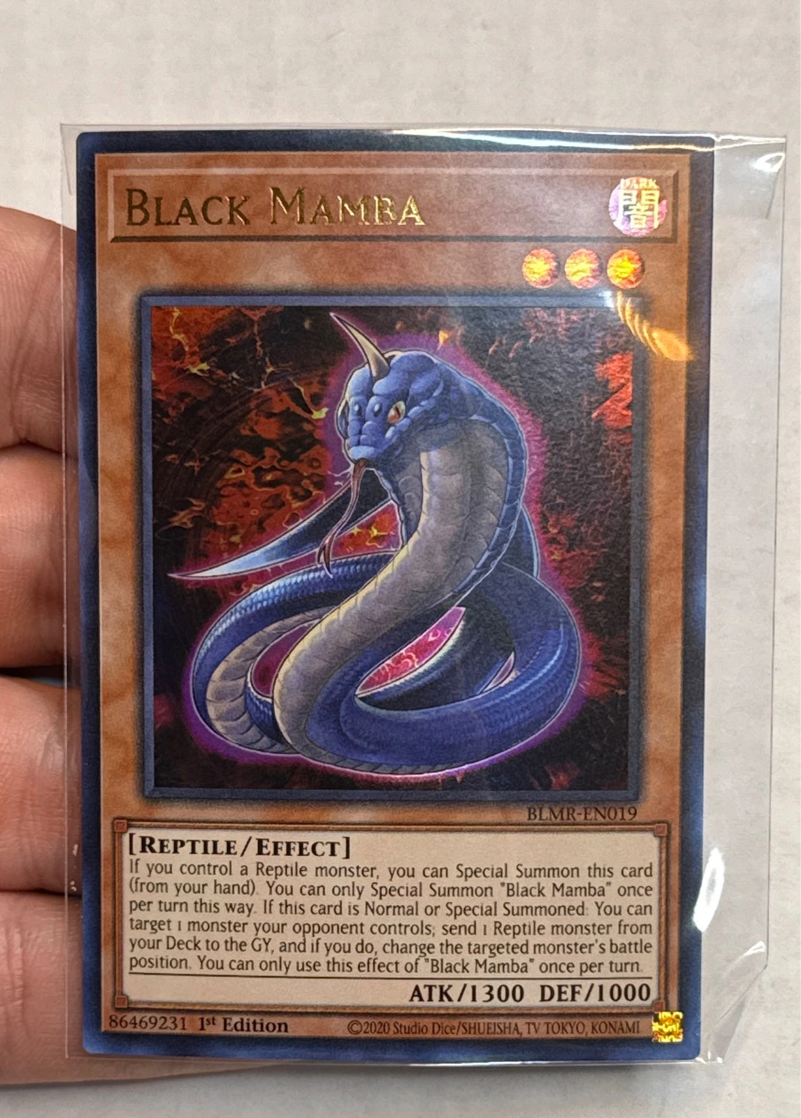 Black Mamba - Battles of Legend: Monstrous Revenge #BLMR-EN019