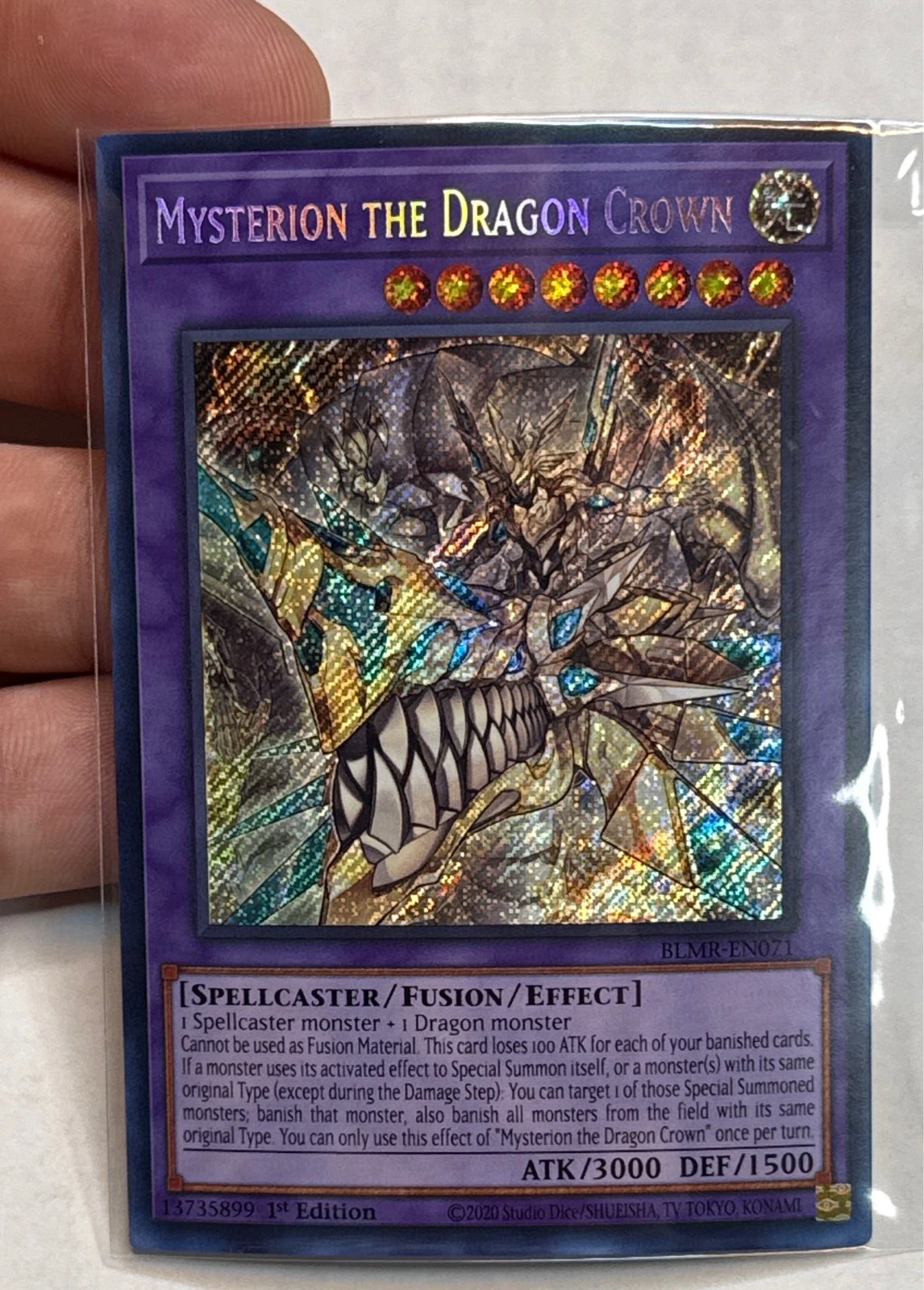 Mysterion the Dragon Crown - Battles of Legend: Monstrous Revenge #BLMR-EN071