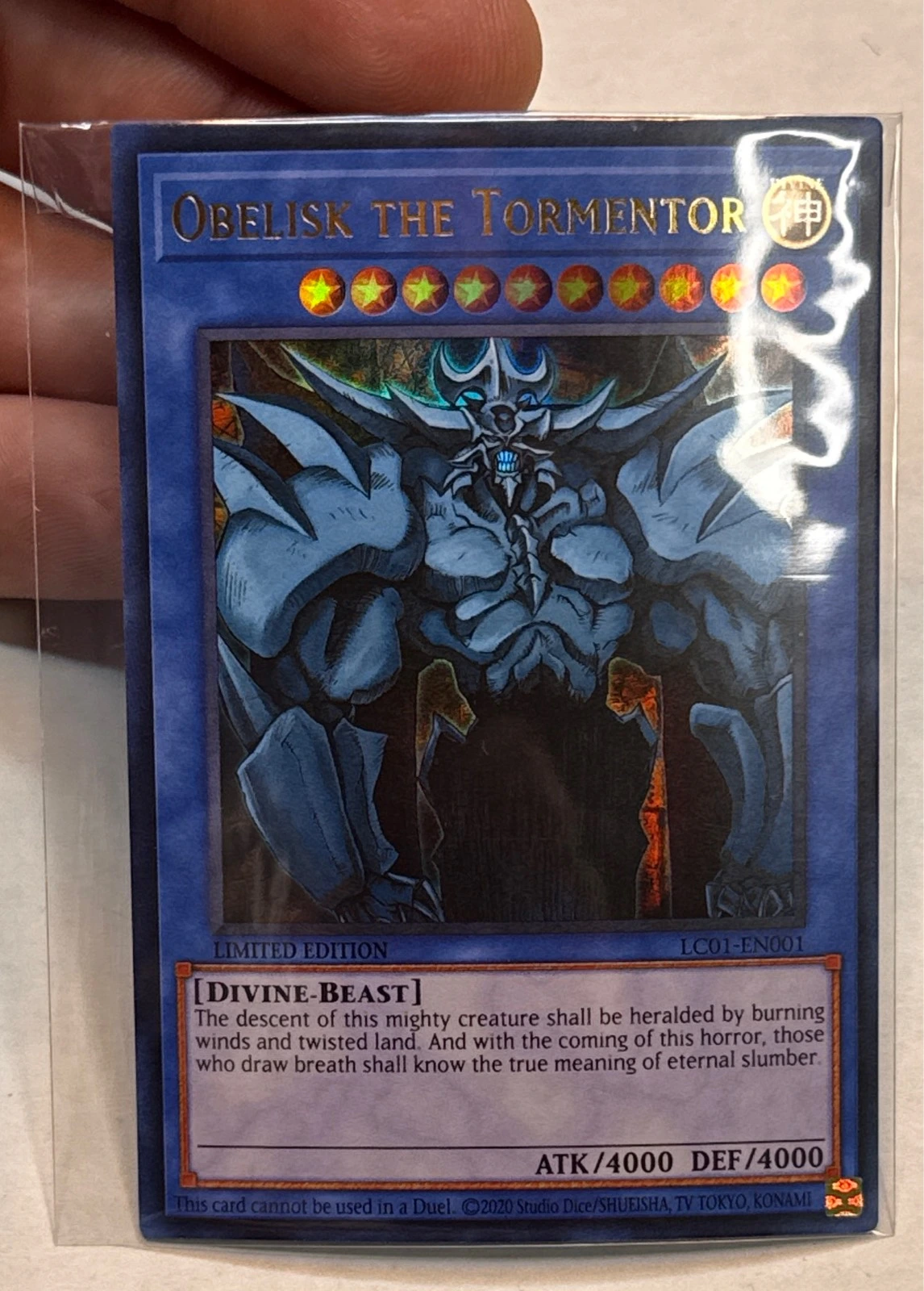 Obelisk the Tormentor - Legendary Collection: Gameboard Edition #LC01-EN001