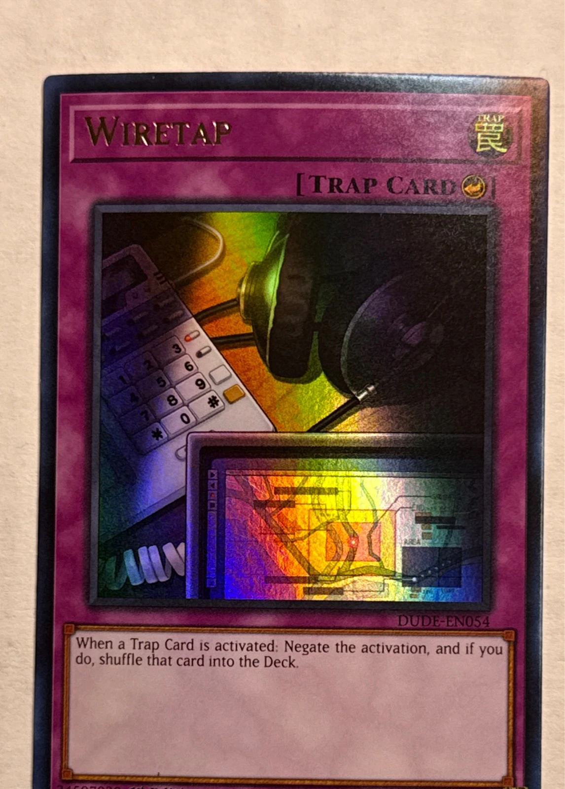 Wiretap - Duel Devastator #DUDE-EN054