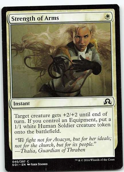 Strength of Arms - Shadows over Innistrad #040/297