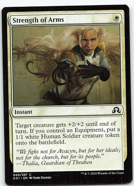 Strength of Arms - Shadows over Innistrad #040/297