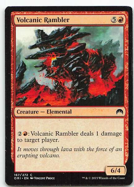 Volcanic Rambler - Magic Origins #167/272