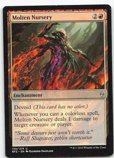 Molten Nursery - Battle for Zendikar #130/274
