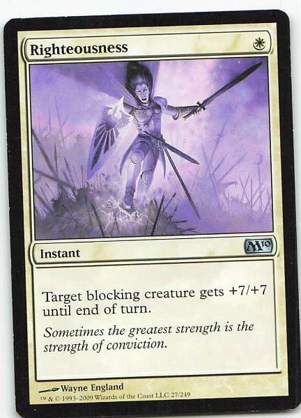 Righteousness - Magic 2010 #27/249