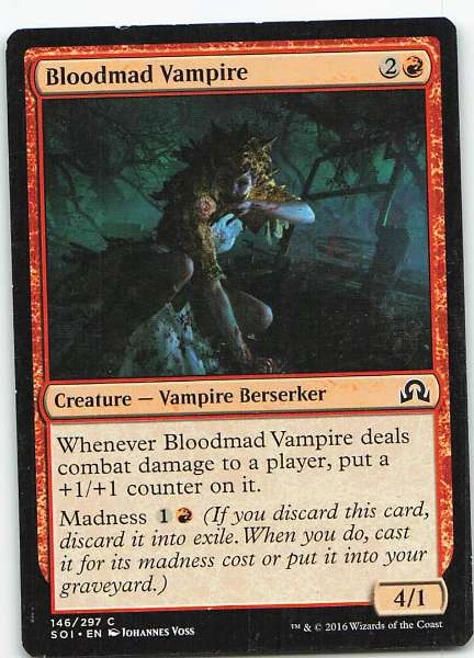Bloodmad Vampire - Shadows over Innistrad #146/297