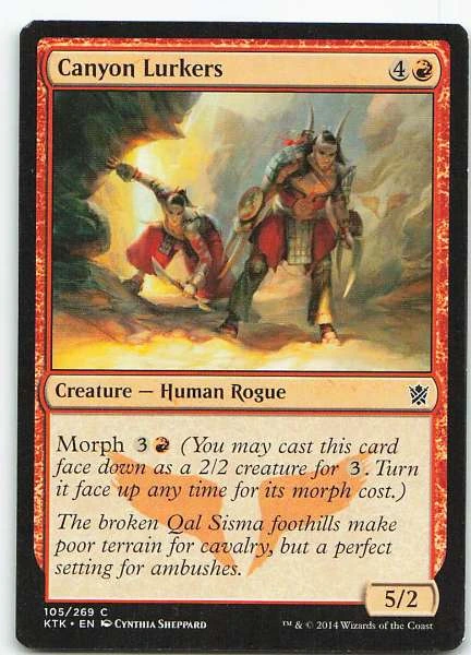 Canyon Lurkers - Khans of Tarkir #105/269