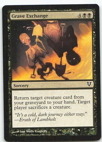 Grave Exchange - Avacyn Restored #105/244