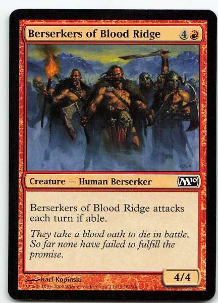 Berserkers of Blood Ridge - Magic 2011 #124