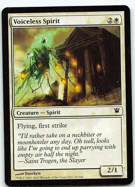 Voiceless Spirit - Innistrad #42/264
