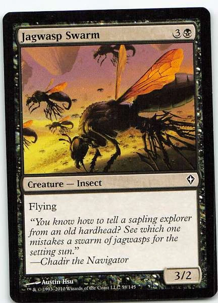 Jagwasp Swarm - Worldwake #58/145