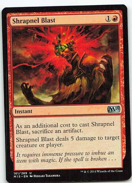 Shrapnel Blast - Magic 2015 #161/269