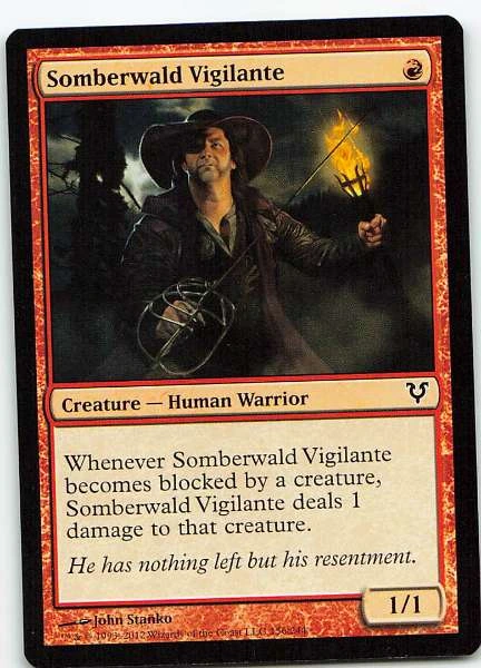 Somberwald Vigilante - Avacyn Restored #156/244