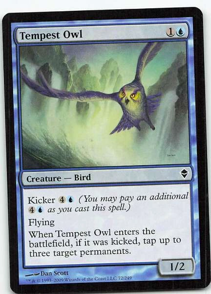 Tempest Owl - Zendikar #72/249