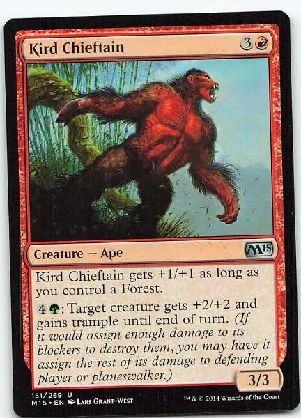 Kird Chieftain - Magic 2015 Core Set #151/269