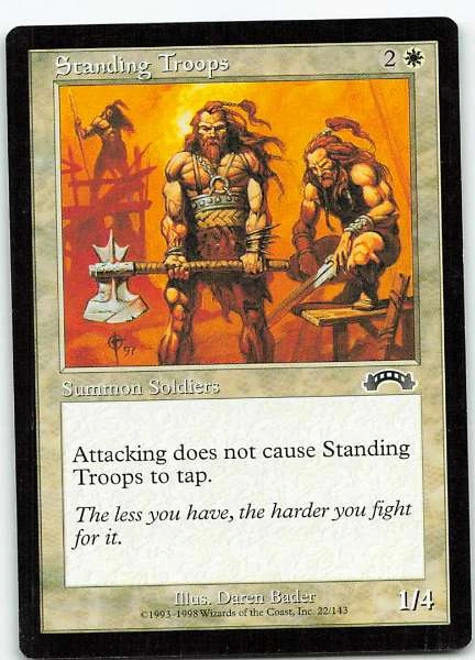 Standing Troops - Exodus #22/143