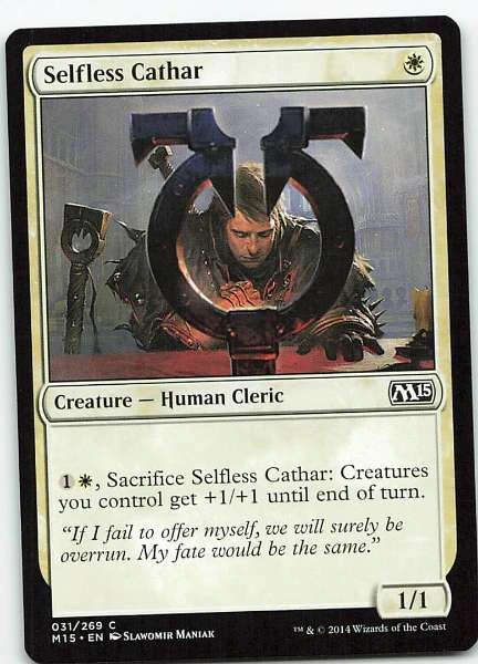 Selfless Cathar - Magic 2015 #031/269
