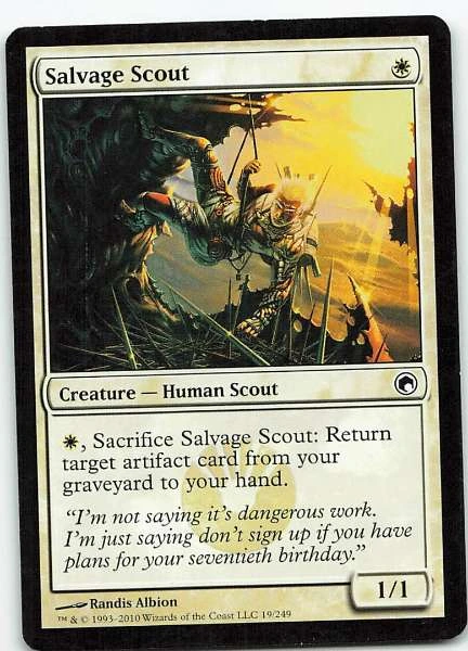 Salvage Scout - Scars of Mirrodin #19/249