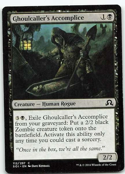 Ghoulcaller's Accomplice - Shadows over Innistrad #112/297