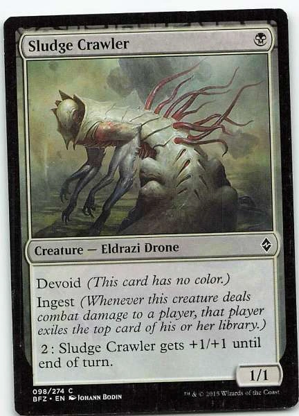 Sludge Crawler - Battle for Zendikar #098/274