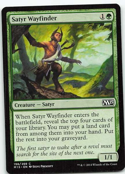 Satyr Wayfinder - Magic 2015 #198/269