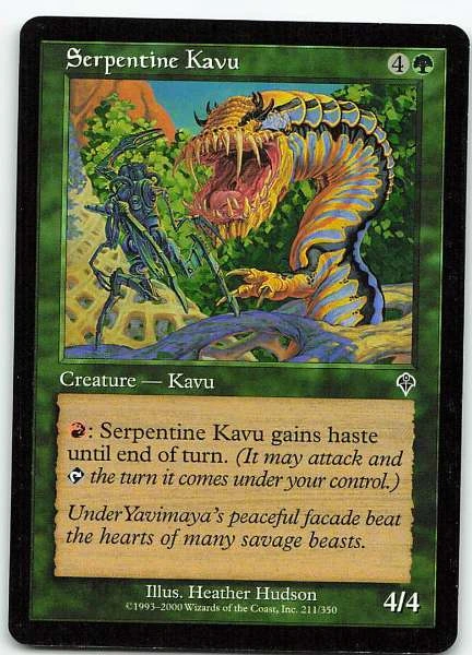 Serpentine Kavu - Invasion #211/350