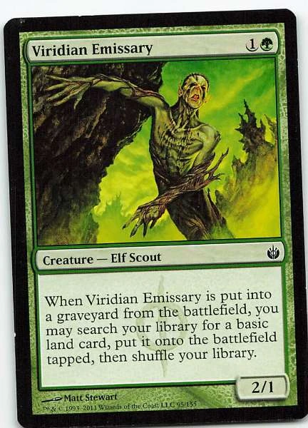 Viridian Emissary - Mirrodin Besieged #95/155