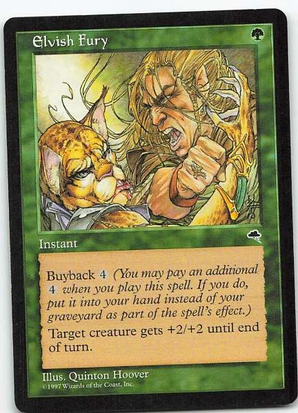 Elvish Fury - Tempest, Modern Horizons, The List #226, 162