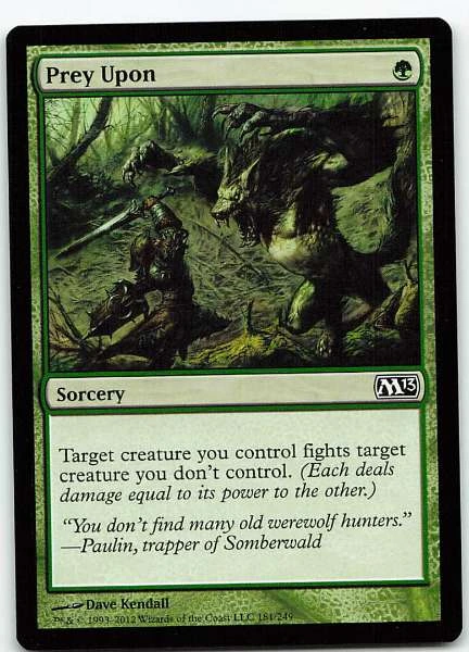 Prey Upon - Magic 2013 #181/249