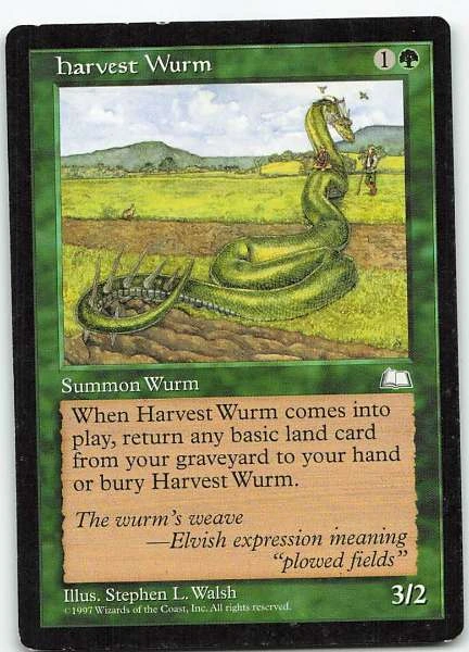Harvest Wurm - Weatherlight #130/167