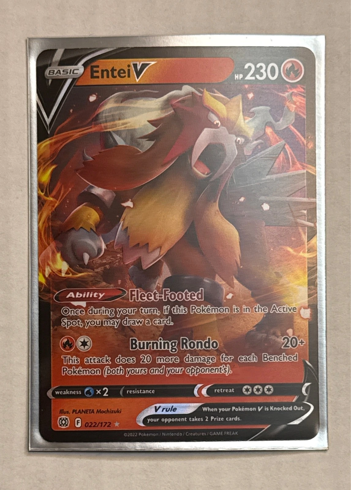 Entei V - Brilliant Stars #022/172