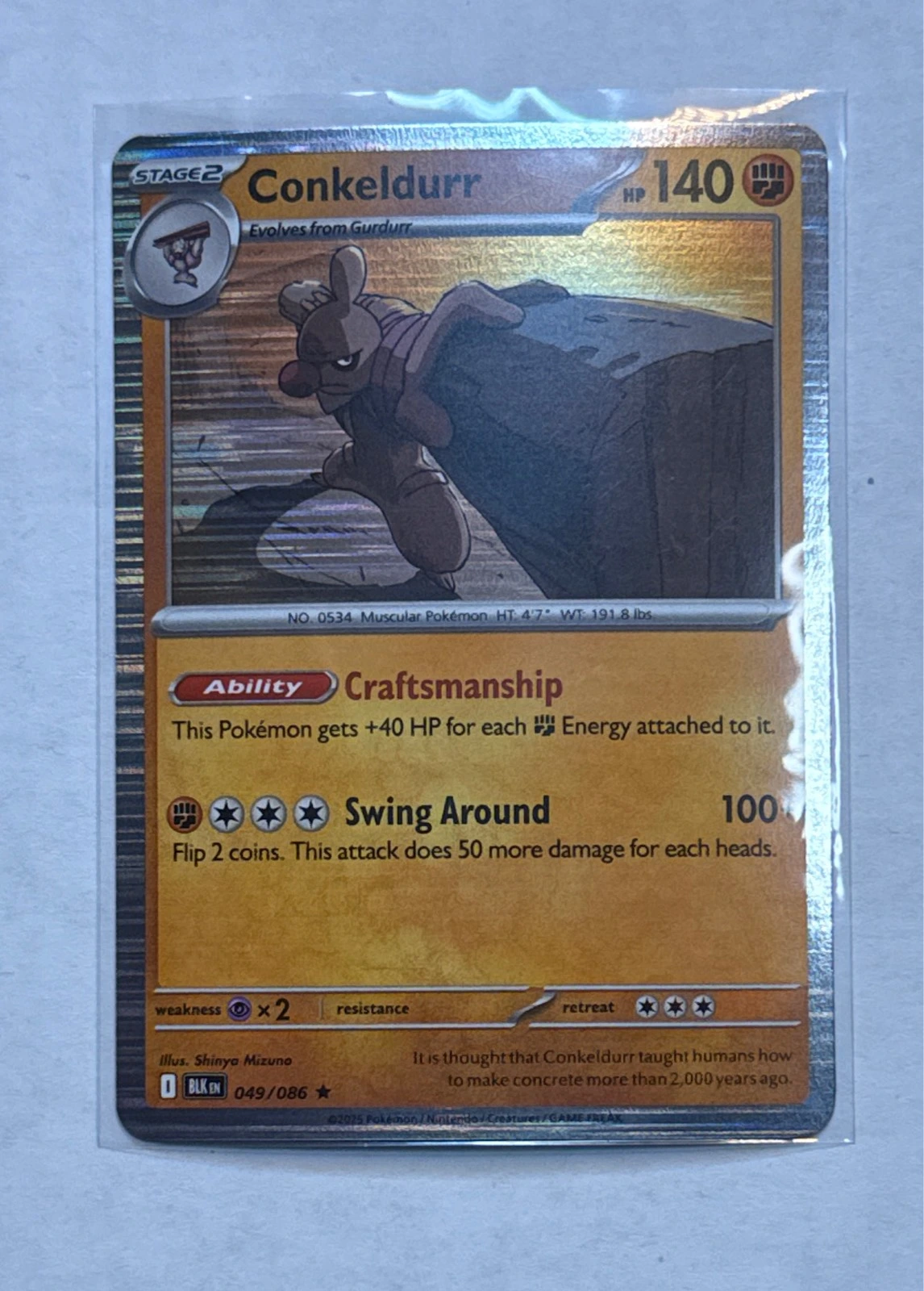 Conkeldurr - Black & White #049/086