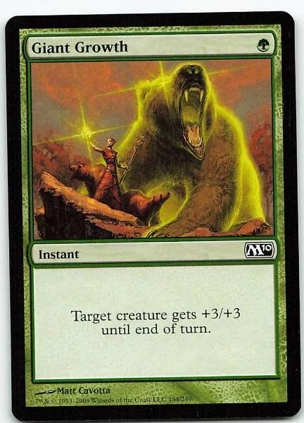 Giant Growth - Magic 2010 #184/249