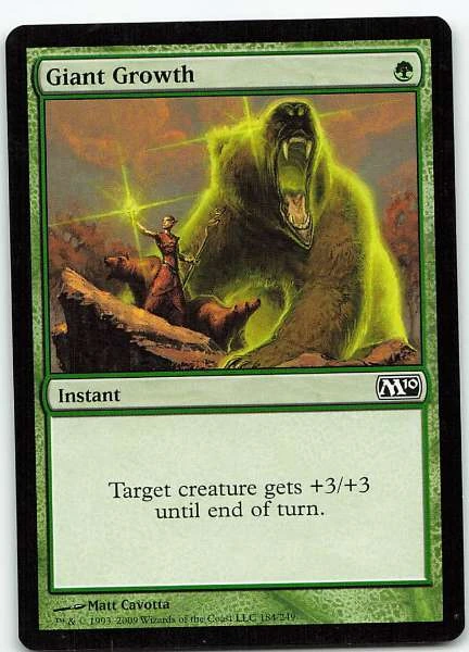 Giant Growth - Magic 2010 #184/249