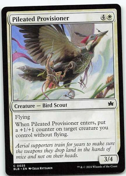 Pileated Provisioner - Bloomburrow #0025