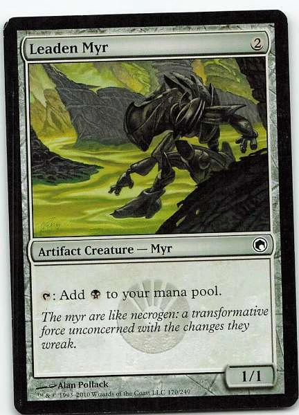 Leaden Myr - Scars of Mirrodin #170/249