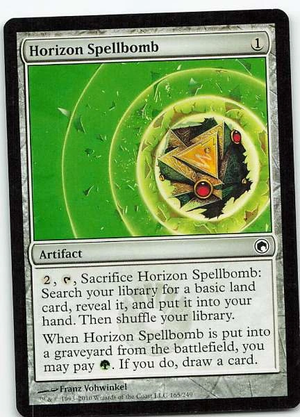 Horizon Spellbomb - Scars of Mirrodin #165/249