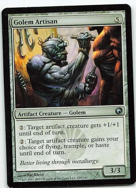 Golem Artisan - Scars of Mirrodin #159/249