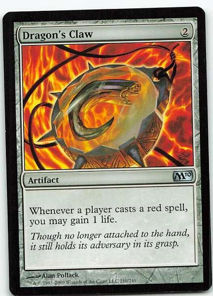 Dragon's Claw - Magic 2010 #210/249