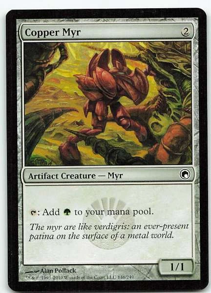 Copper Myr - Scars of Mirrodin #146/249