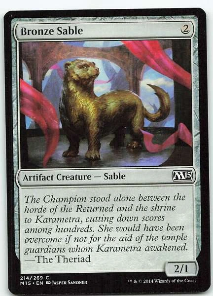 Bronze Sable - Magic 2015 #214/269