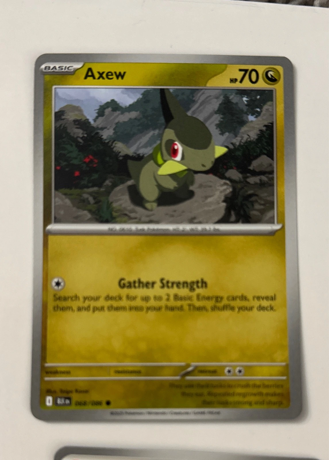 Axew - Paradox Rift #068/182