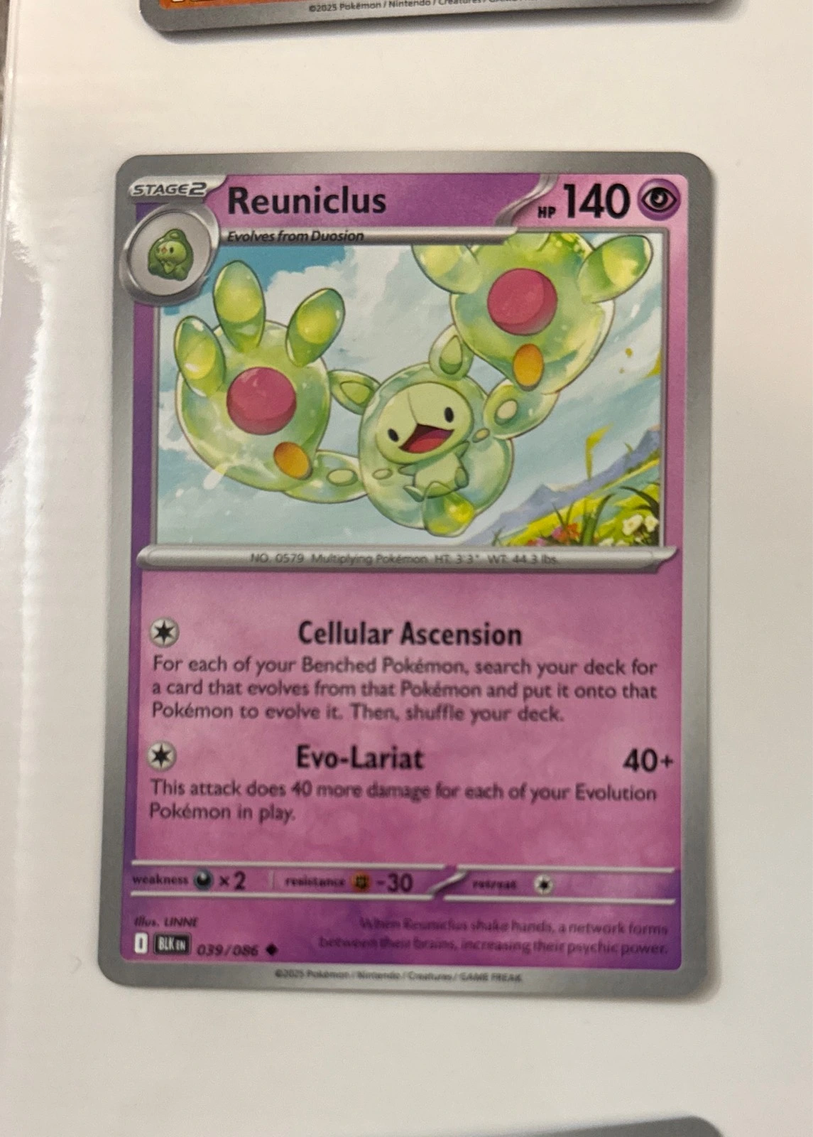 Reuniclus - Black & White #039/086